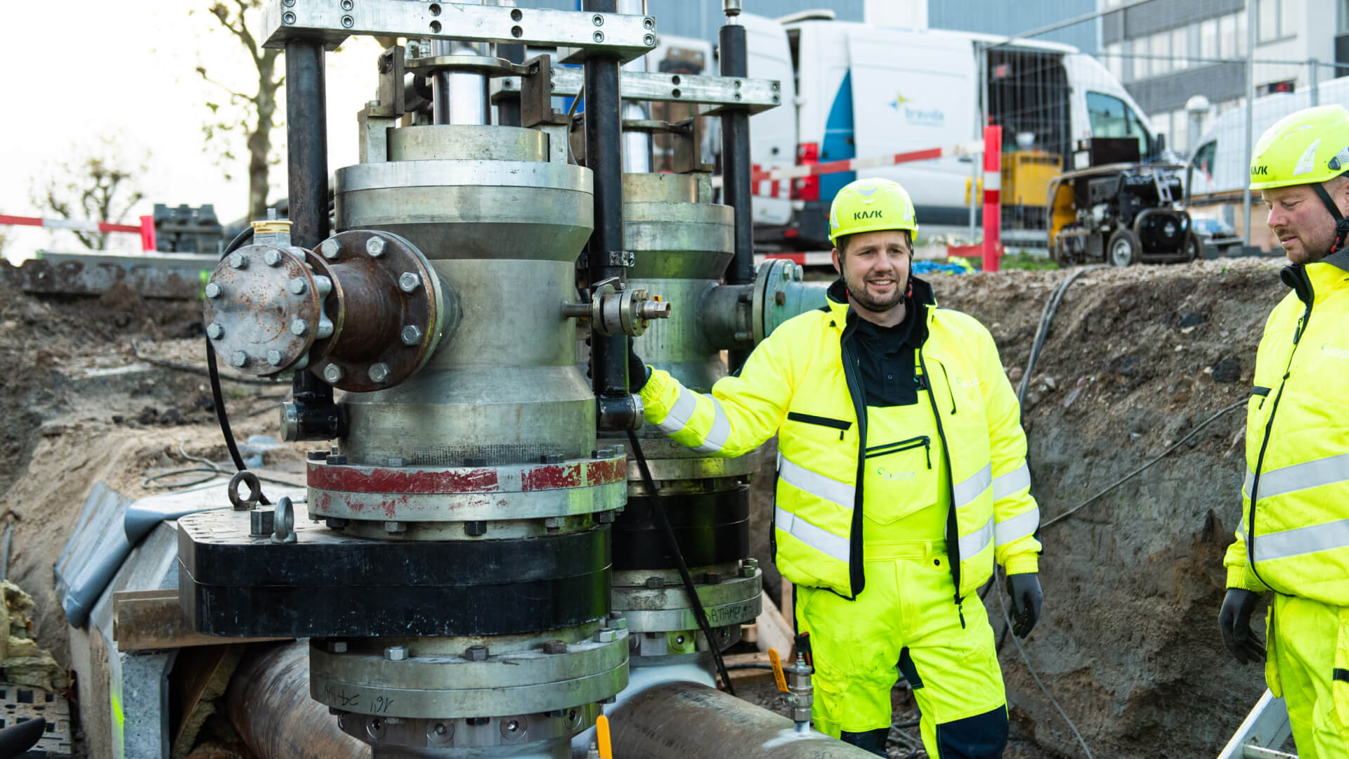 Hottapping Linestop Bypass Fjernvarme Rør Overvågning Rørovervågning